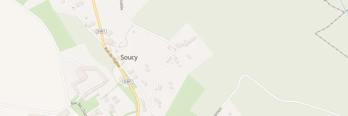 Plan du 17 Rue de la Fontaine à Soucy