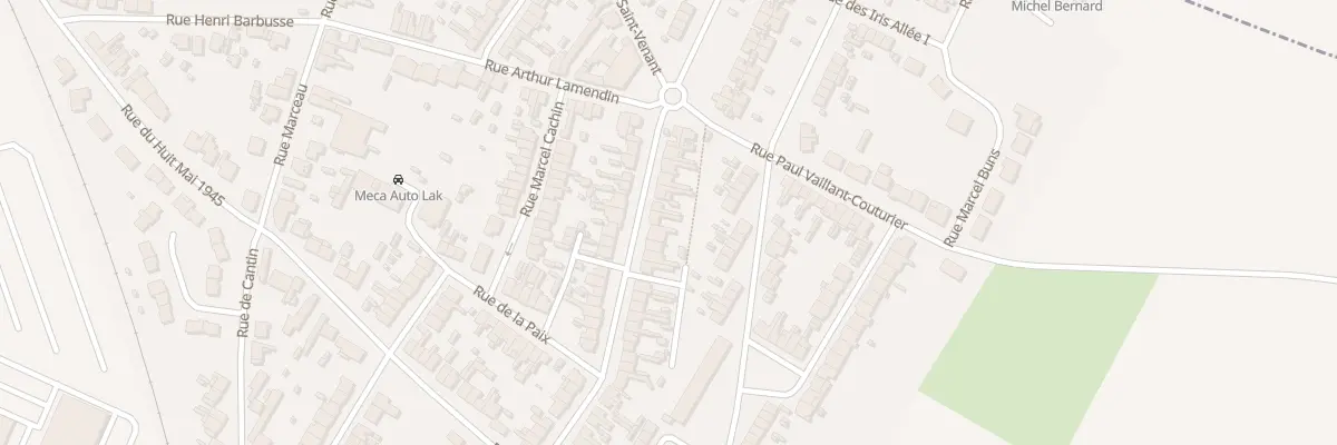 Plan du 11 Rue Henri Semail à Dechy