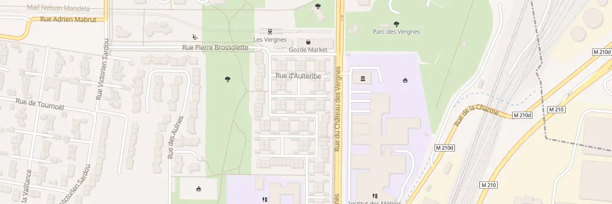 Plan du 64 Rue d’Aulteribe à Clermont-Ferrand