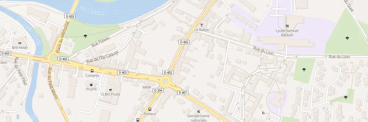 Plan du 103 Rue de Condé à La Ferté-sous-Jouarre