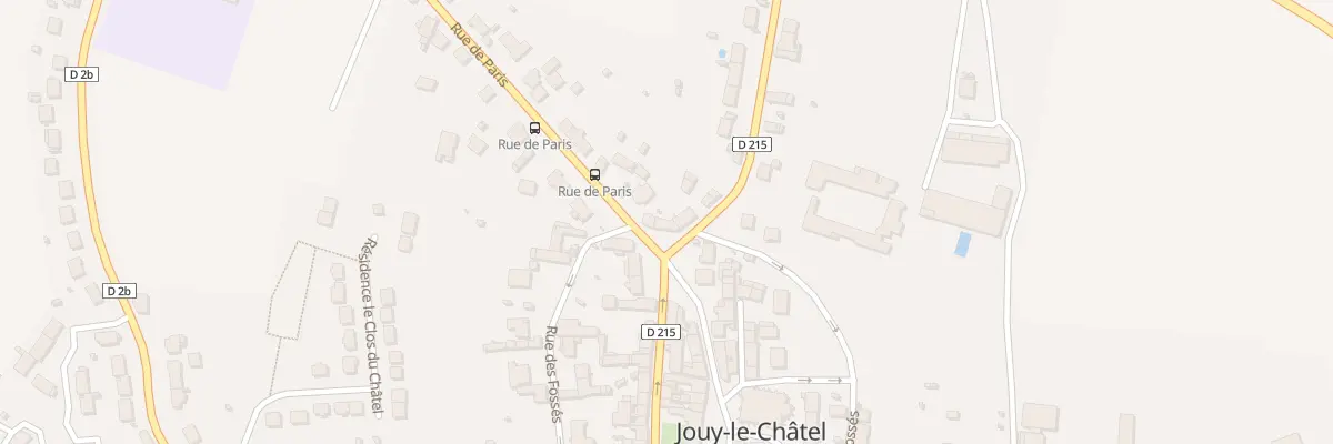 Plan du 11 Rue de Paris à Jouy-le-Châtel