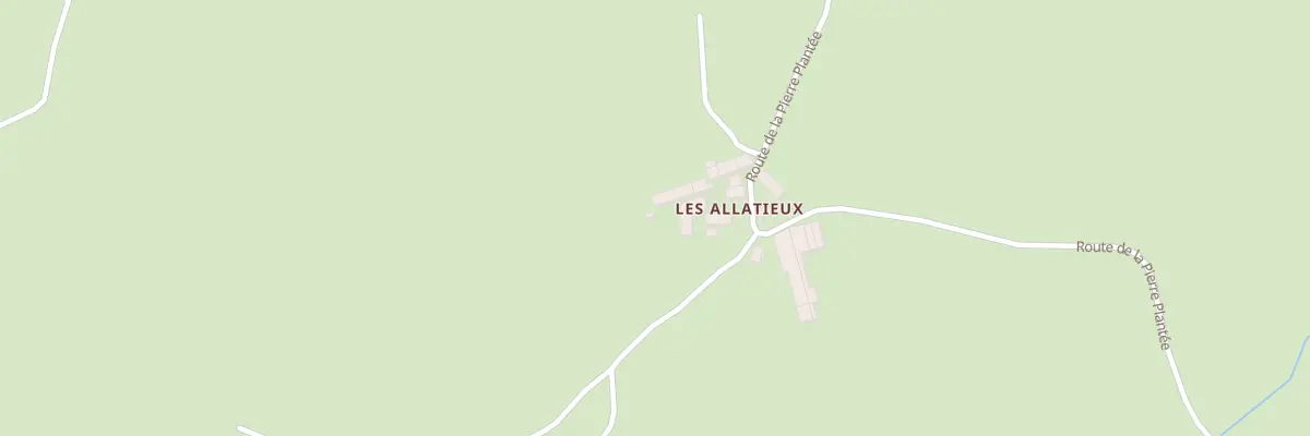 Plan du 5706 Les Allatieux à La Fage-Montivernoux