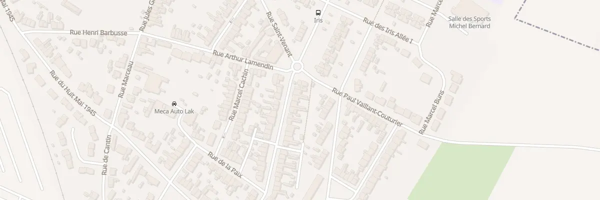 Plan du 3 Rue Henri Semail à Dechy