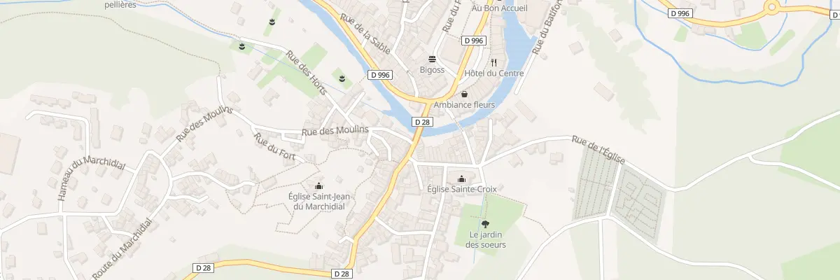 Plan du 3 Rue de la Vernoze à Champeix