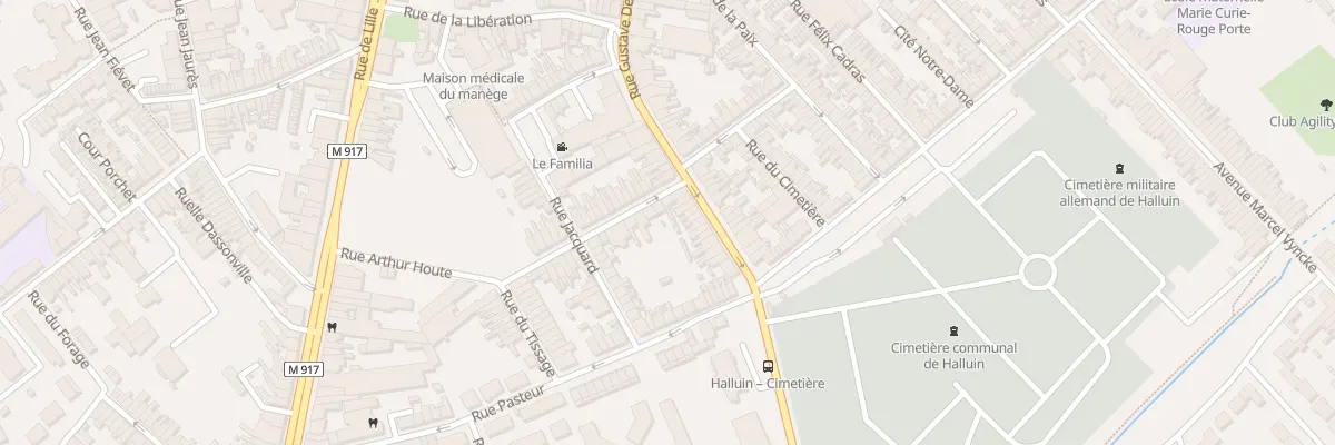 Plan du 34 Rue Arthur Houte à Halluin