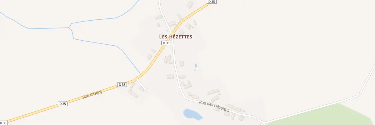 Plan du 3 Rue des Hézettes à Guivry