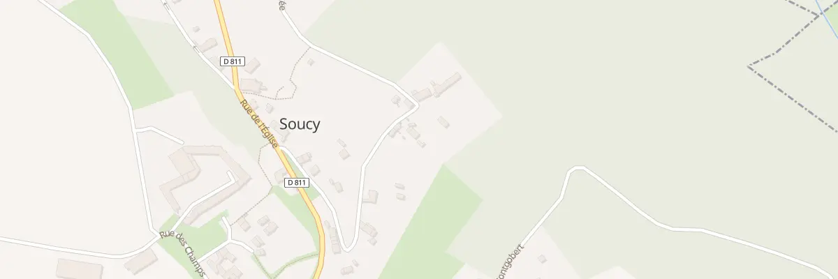 Plan du 19 Rue de la Fontaine à Soucy