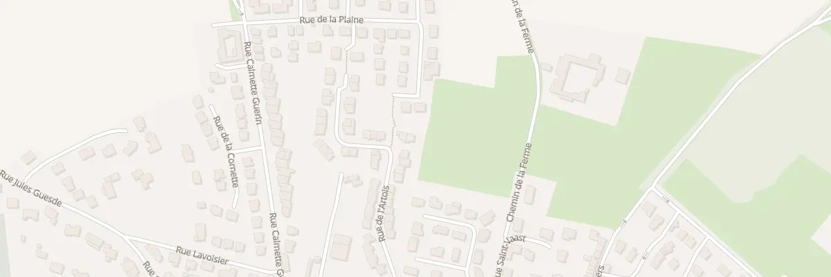 Plan du 24 Rue de l’Artois à Ennevelin