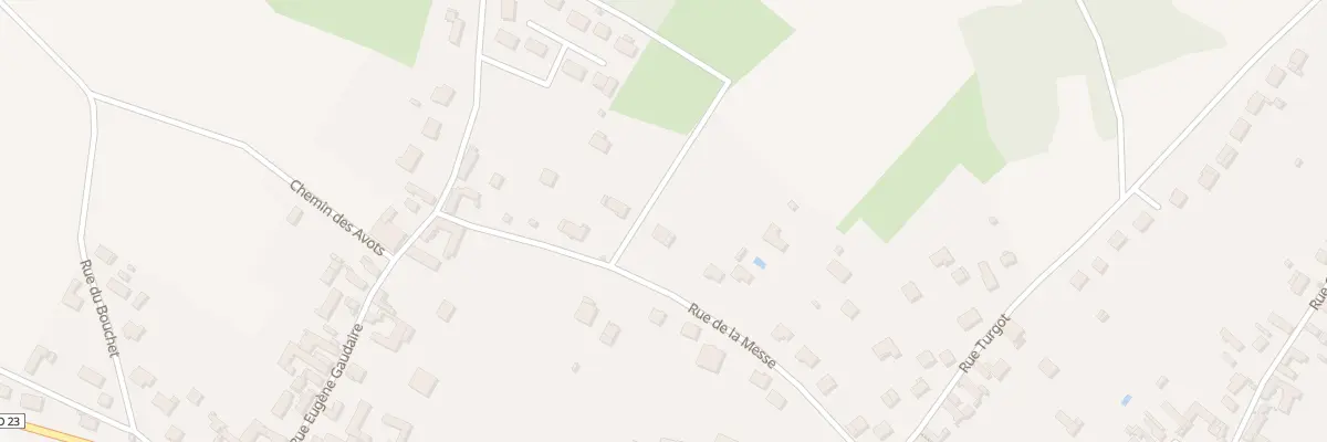 Plan du 18 Rue de la Messe à Vinneuf