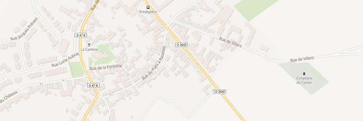 Plan du 76B Rue de Cambrai à Cantin