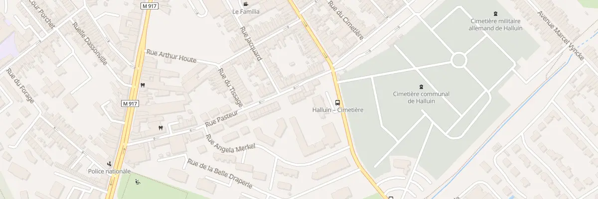 Plan du 108 Rue Pasteur à Halluin