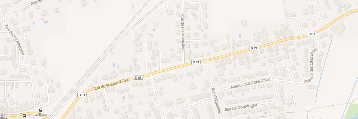 Plan du 28 Rue du Moulin d’Eau à Riom