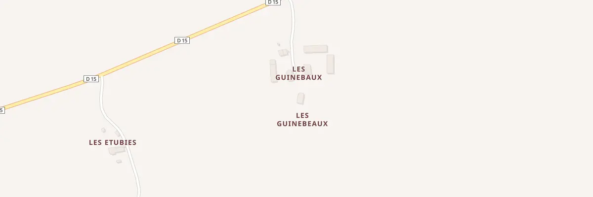 Plan du 195 Les Guinebeaux à Piffonds