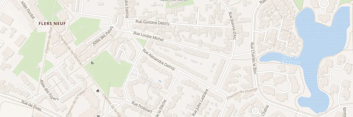 Plan du 119 Rue Alexandre Detroy à Villeneuve-d’Ascq