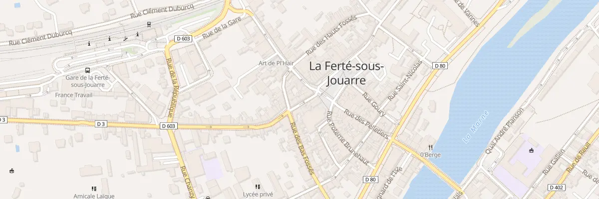 Plan du 6 Rue Pierre Marx à La Ferté-sous-Jouarre