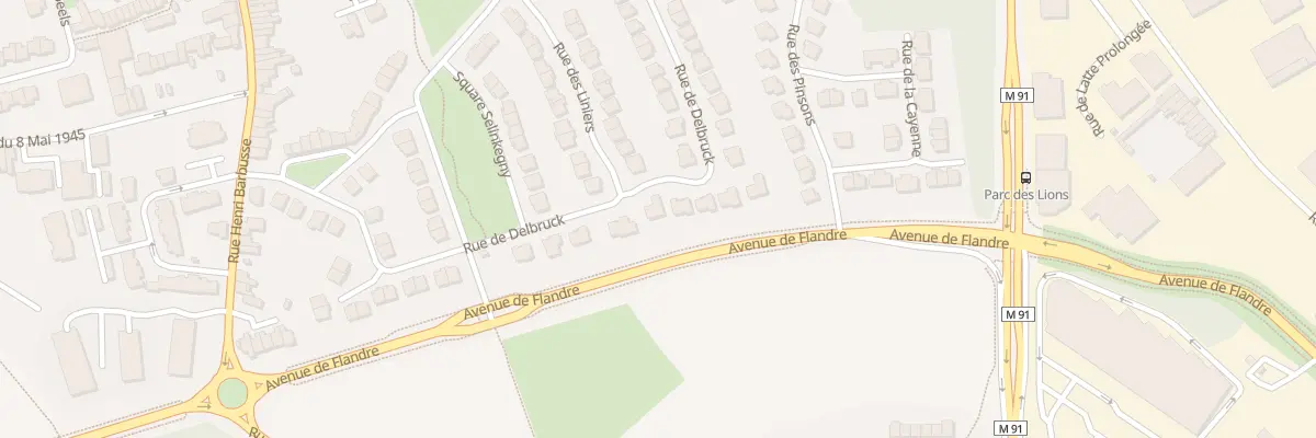 Plan du 31 Rue de Delbrück à Roncq