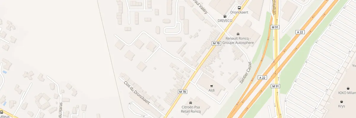 Plan du 94B Rue du Dronckaert à Roncq