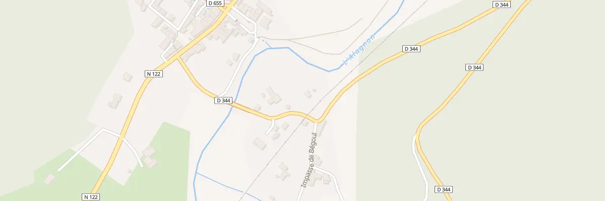 Plan du 5 Rue de la Gare à Molompize