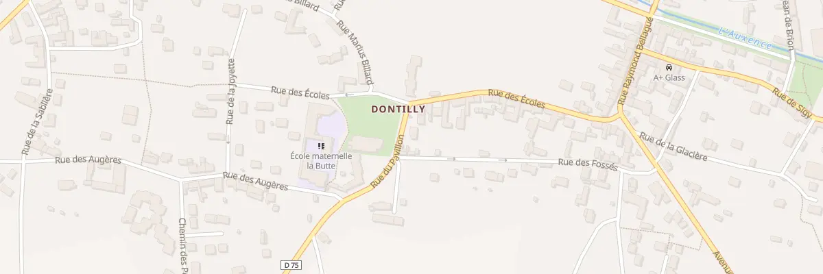 Plan du 1 Rue du Pavillon à Donnemarie-Dontilly