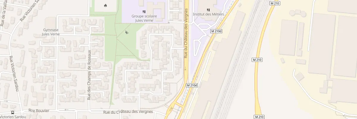 Plan du 97 Rue des Jardins d’Iliane à Clermont-Ferrand