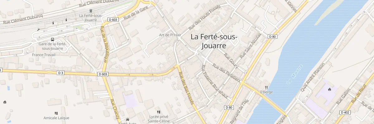Plan du 5 Rue Pierre Marx à La Ferté-sous-Jouarre