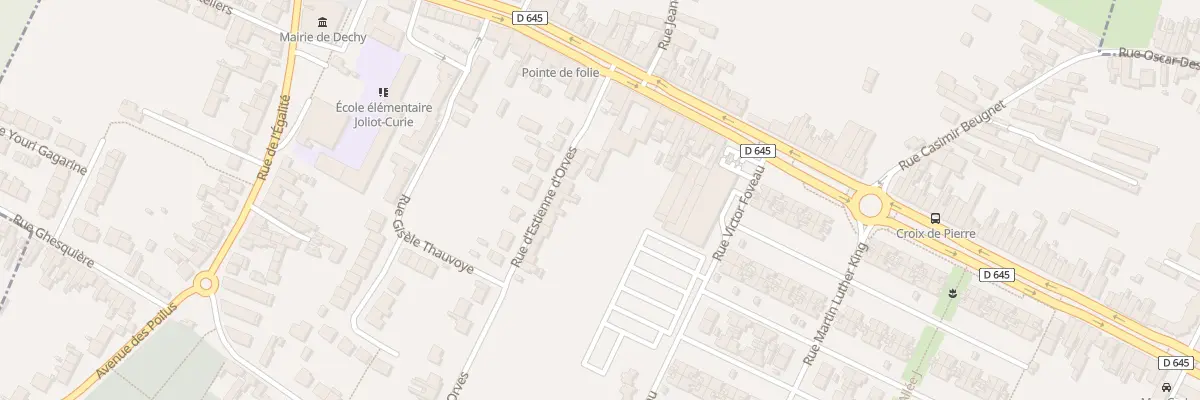 Plan du 2B Rue Suzanne Lanoy à Dechy