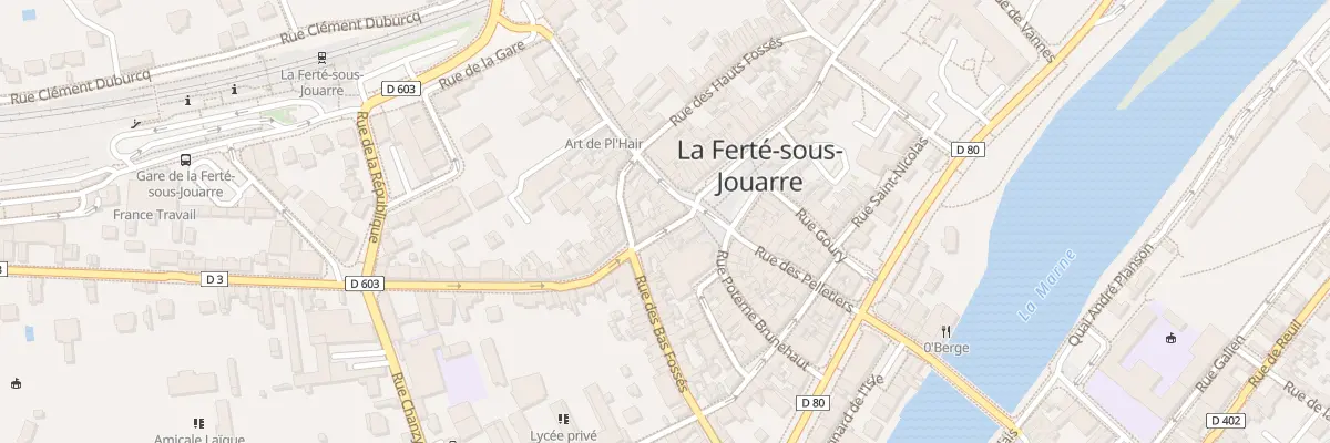 Plan du 4 Rue Pierre Marx à La Ferté-sous-Jouarre