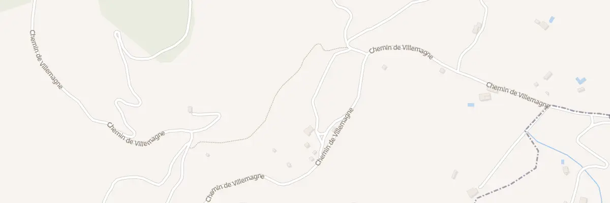 Plan du 5409F Le Causse à Villemagne-l’Argentière