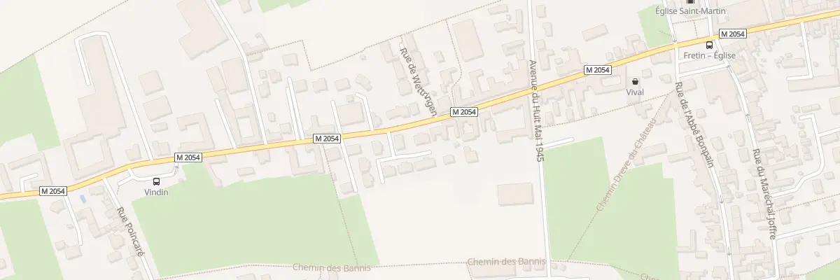 Plan du 19B Rue Gambetta à Fretin