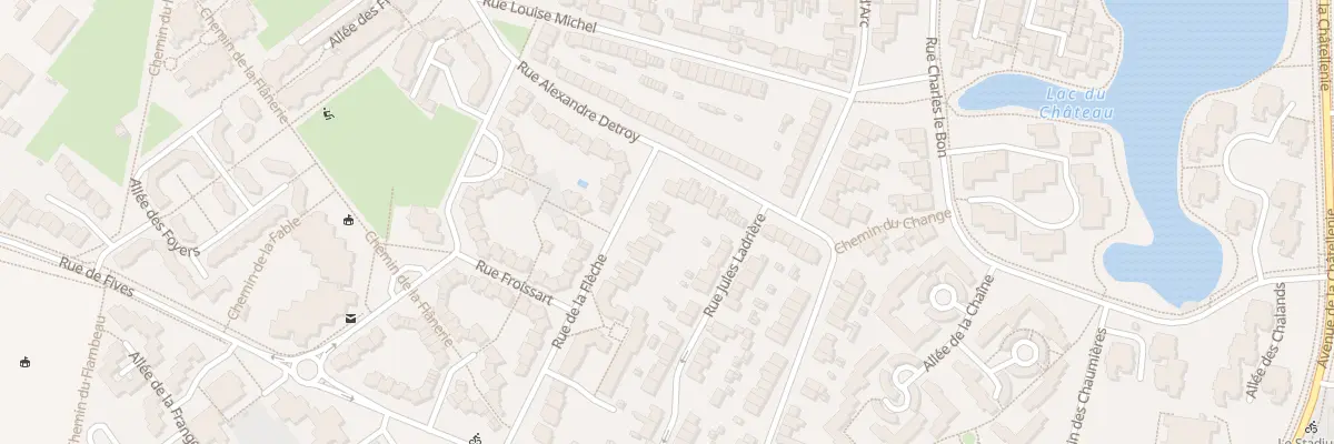Plan du 38 Rue de la Fleche à Villeneuve-d’Ascq