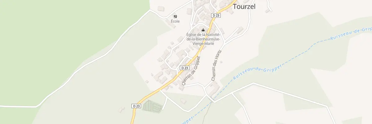 Plan du 1 Rue des Bombines à Tourzel-Ronzières