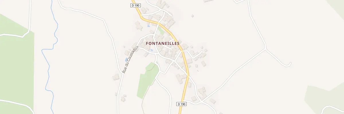 Plan du 5330 Fontaneilles à Rivière-sur-Tarn
