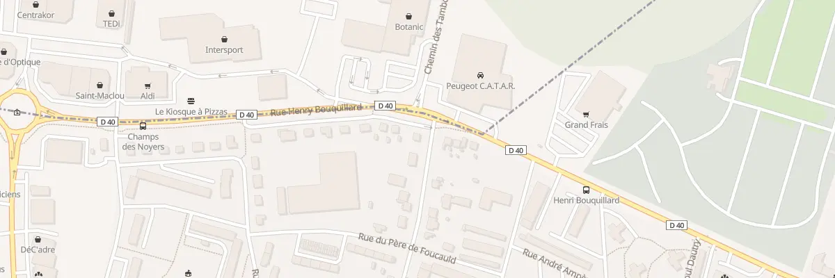 Plan du 57 Rue Henri Bouquillard à Nevers