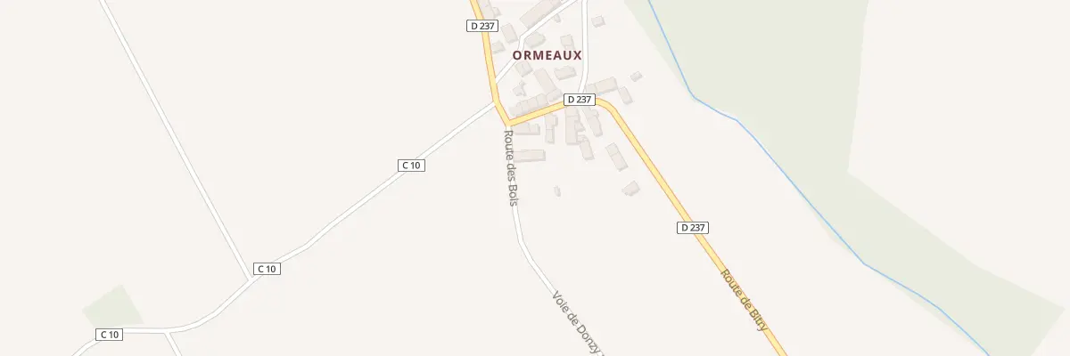 Plan du 3 Rte des Bois à Ciez