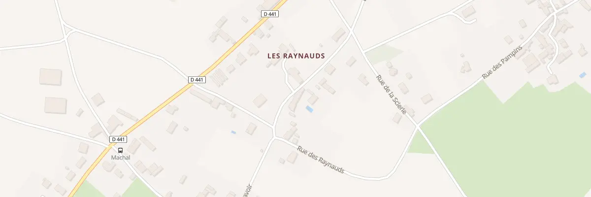 Plan du 7 Rue des Raynauds à Saint-Agoulin