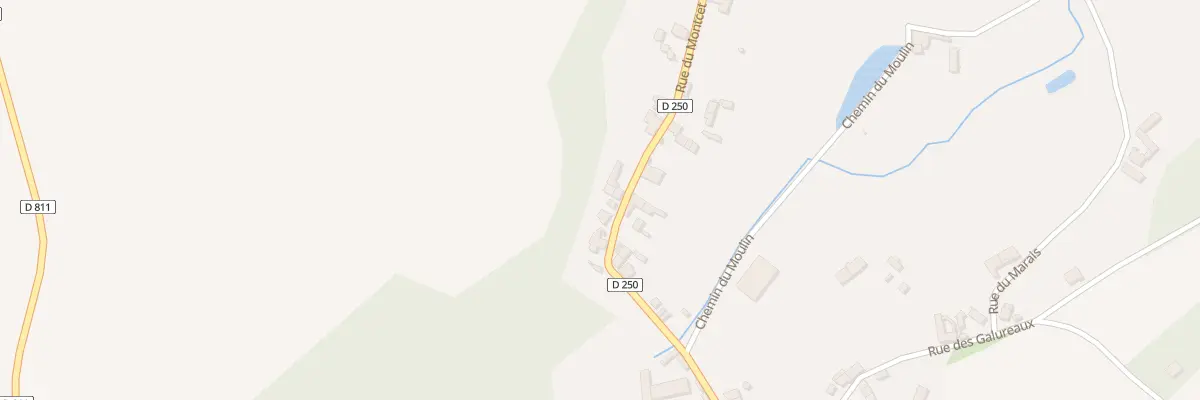Plan du 19 Rue du Montcet à Puiseux-en-Retz