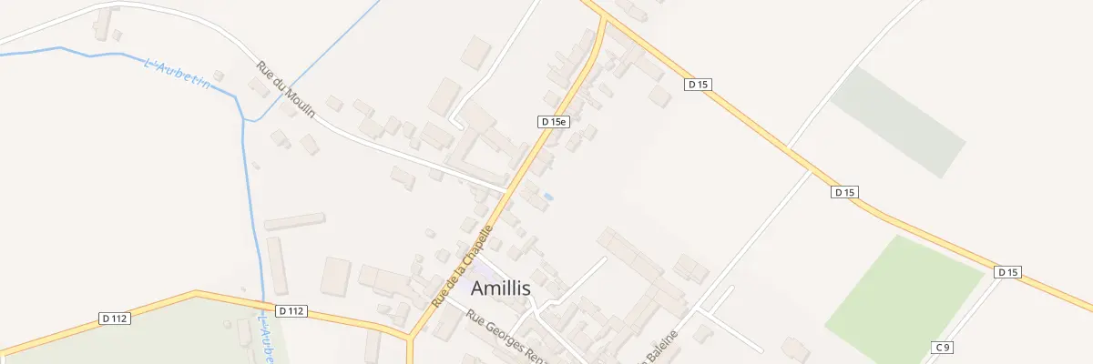 Plan du 12 Rue de la Chapelle à Amillis