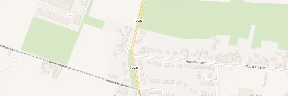 Plan du 29 Rue d’Anhiers à Douai