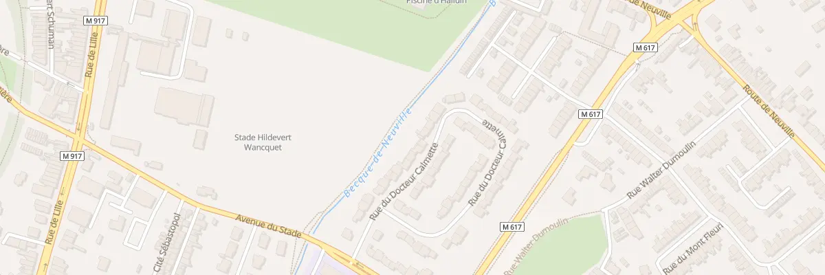 Plan du 21 Rue du Docteur Calmette à Halluin