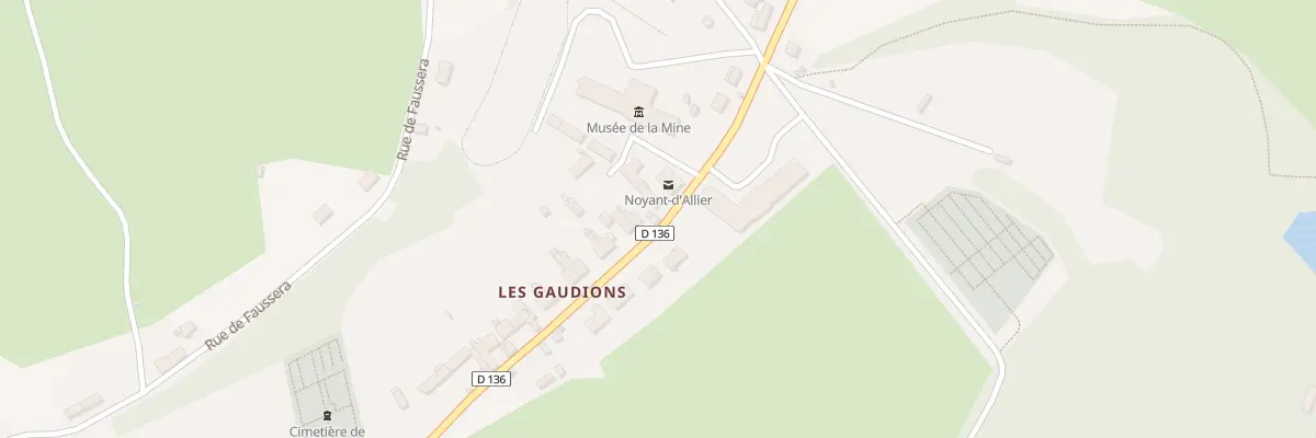 Plan du 5066 Les Gaudions à Noyant-d’Allier