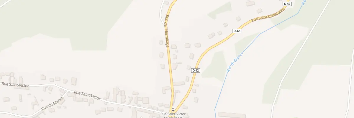 Plan du 6 Rue de l’Hermitage à Autrêches