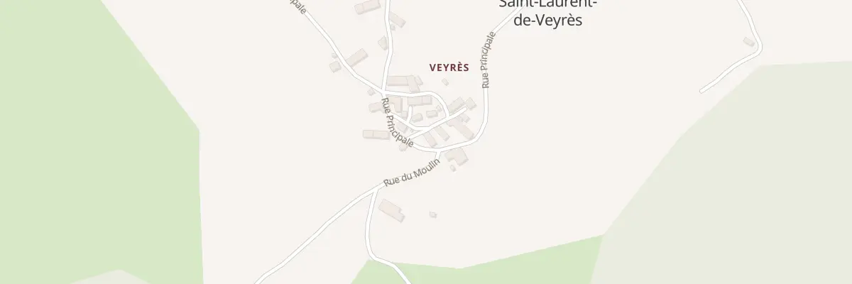 Plan du 5023 Veyres à Saint-Laurent-de-Veyrès