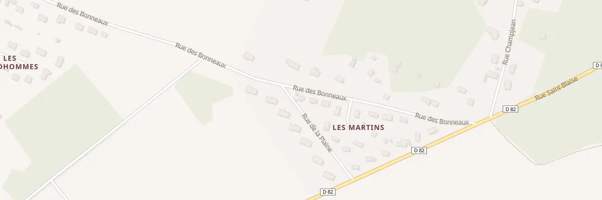 Plan du 18 Rue des Bonneaux à Brannay