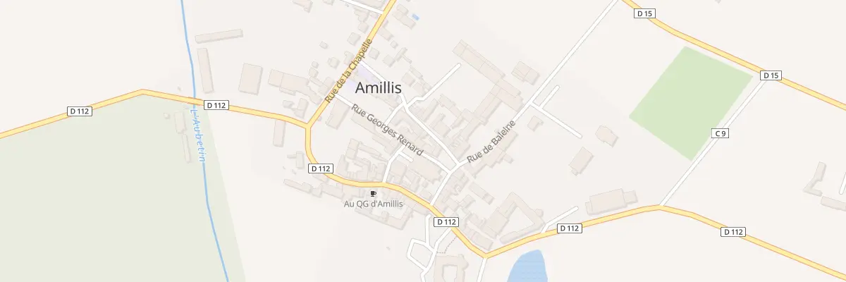 Plan du 3 Rue du 11 Novembre à Amillis