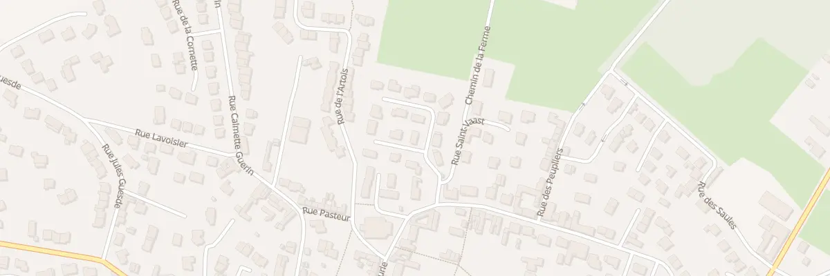 Plan du 1 Rue Victor Hugo à Ennevelin
