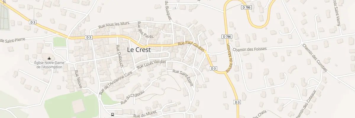Plan du 19 Rue Louis Verdier au Crest