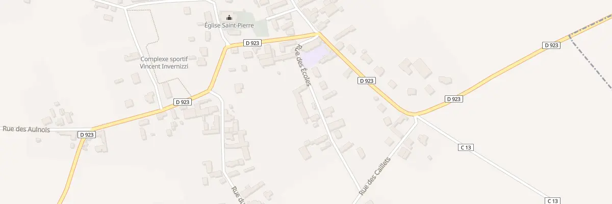 Plan du 6 Rue des Ecoles à Caillouël-Crépigny