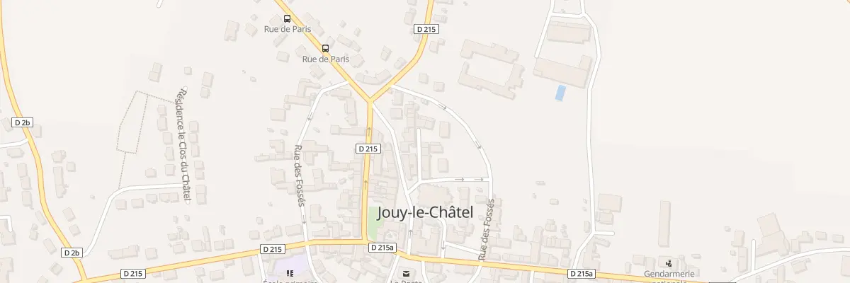 Plan du 3B Rue de la Poterie à Jouy-le-Châtel
