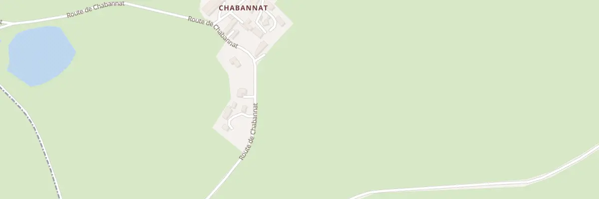 Plan du 2 Rte de Chabannat à Saint-Priest-d’Andelot