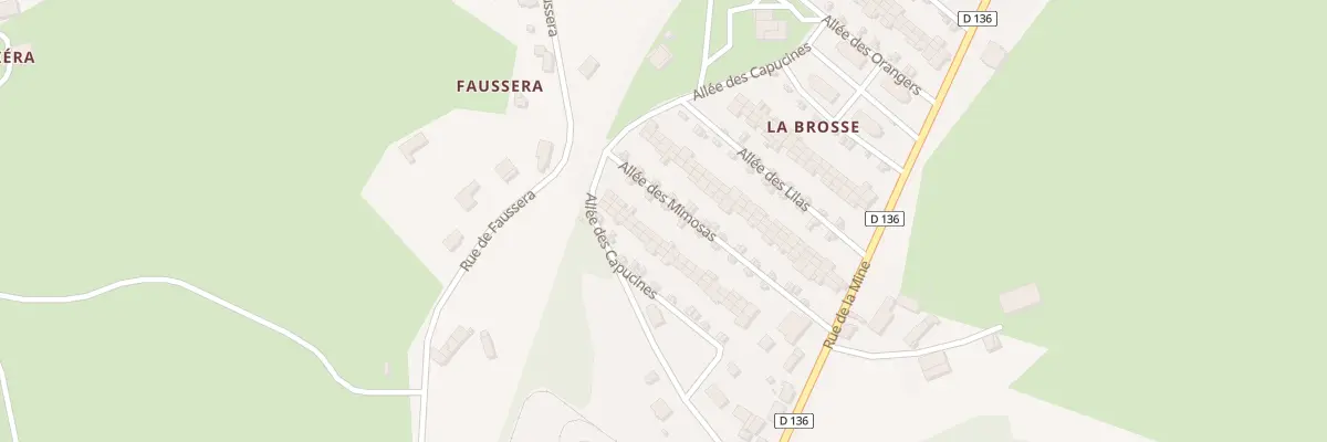 Plan du 25 All des Mimosas à Noyant-d’Allier